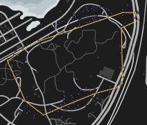 Stunt Race - Trench II Map