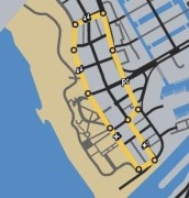 Bike Race: Sundae Driving Map