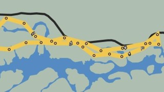 Land Race: Swamp Monster Map