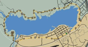 Bike Race: Tour the Lake Map