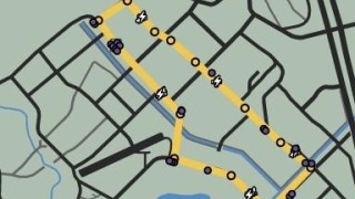 Bike Race: Track and Field Map