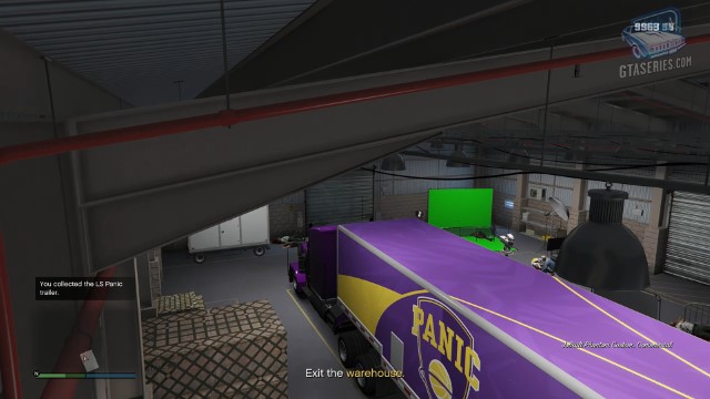 Task: LS Panic Trailer GTA Online Salvage Yard Mission