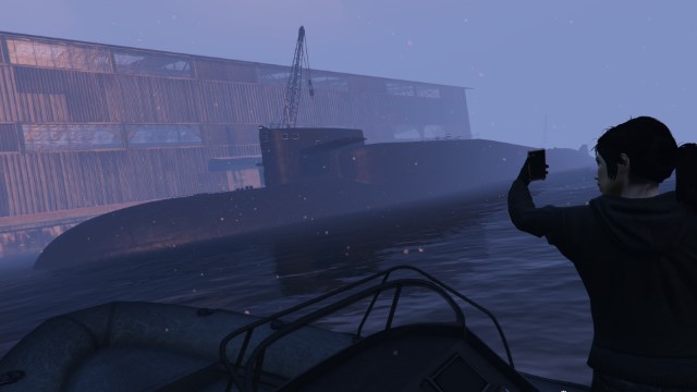 Scope Out: Submarine GTA Online Salvage Yard Robbery Mission