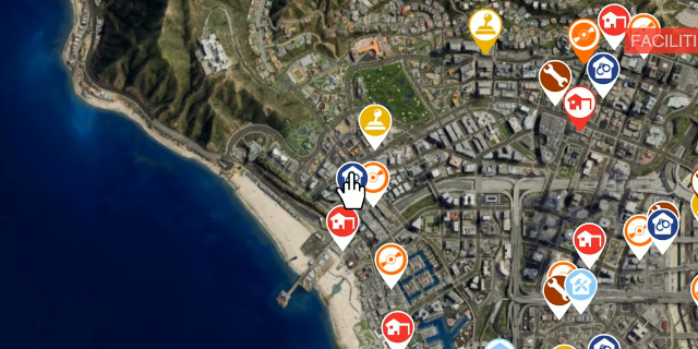 Del Perro Bail Office - Map Location in GTA Online Del Perro Bail Office - Map Location in GTA Online