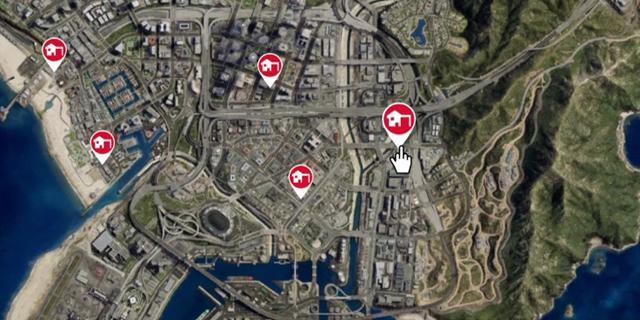 La Mesa Clubhouse - Map Location in GTA Online