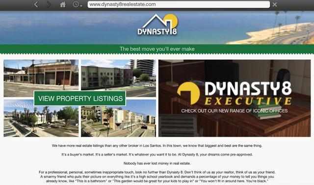 dynasty8 real estate home page