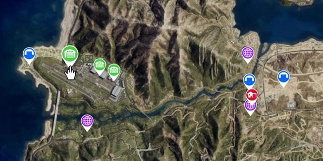 Fort Zancudo Hangar 3499 - Map Location in GTA Online Fort Zancudo Hangar 3499 - Map Location in GTA Online