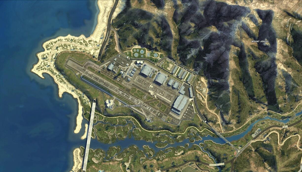 where is the military base in gta v