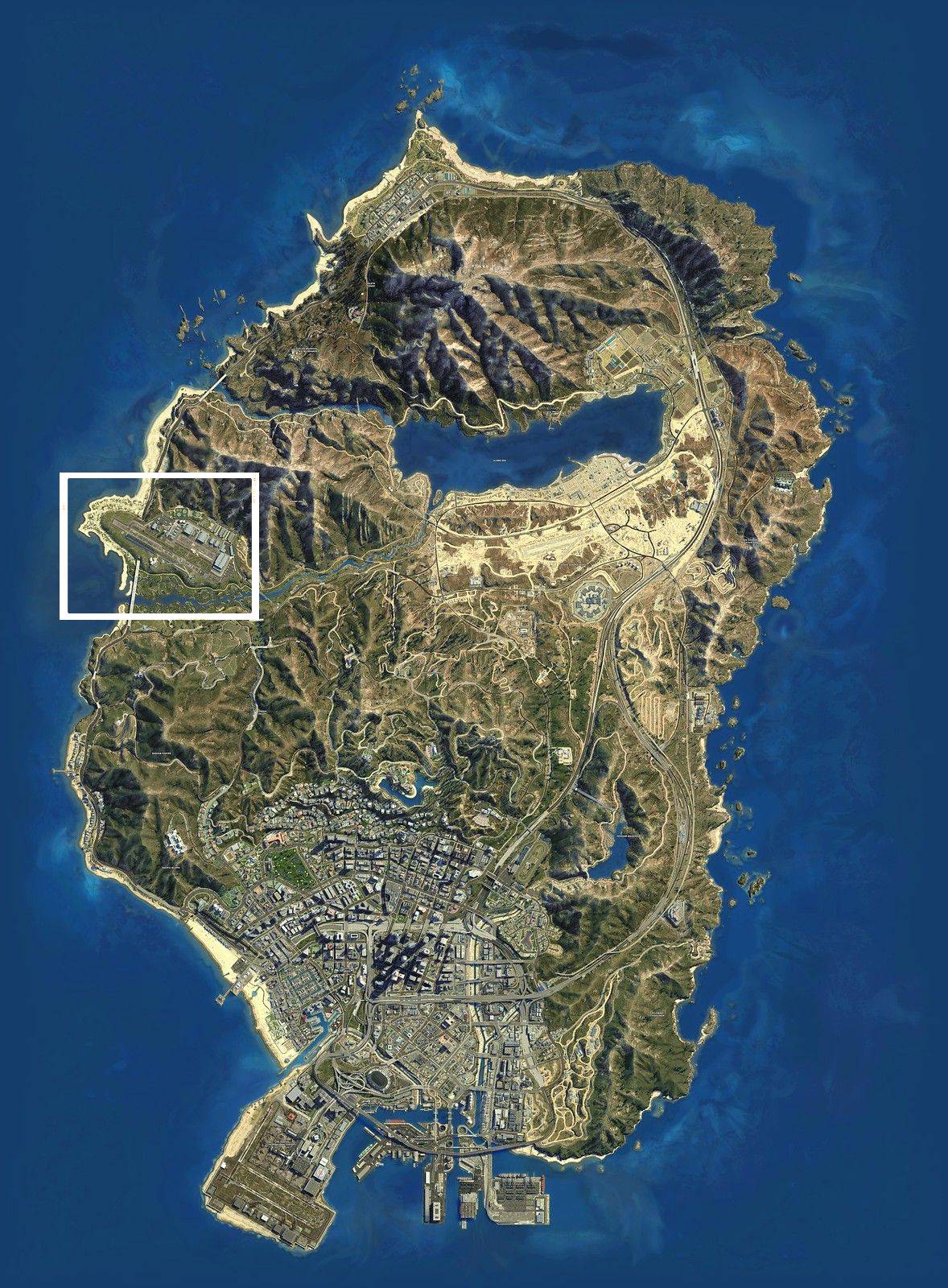 Gta 5 Military Base Location Map And How To Access Fort Zancudo