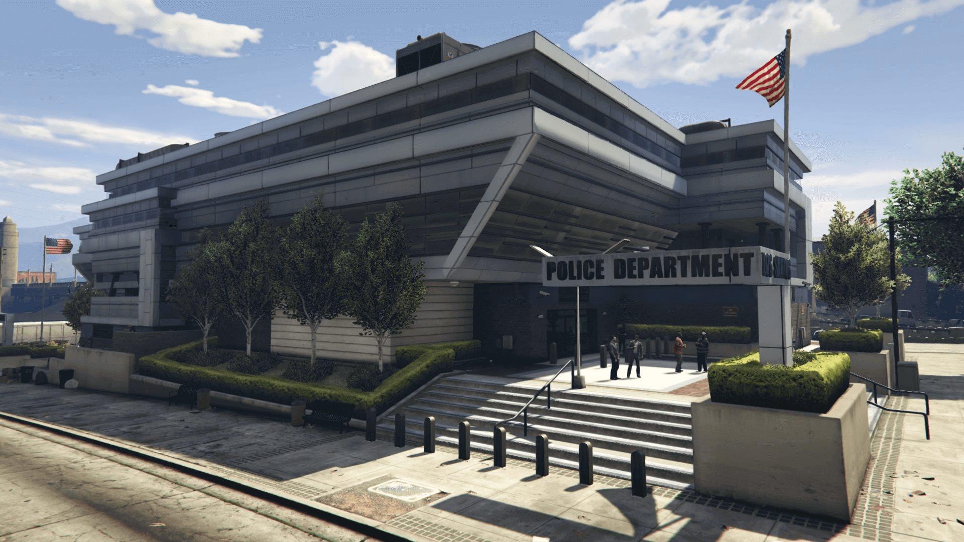 mission row GTA 5 police station