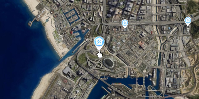 La Puerta Salvage Yard - Map Location in GTA Online