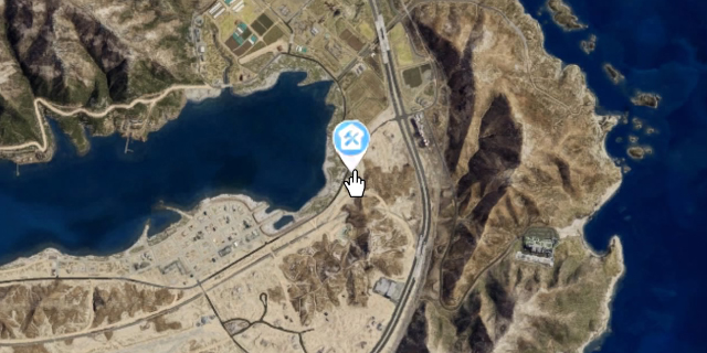 Sandy Shores Salvage Yard - Map Location in GTA Online