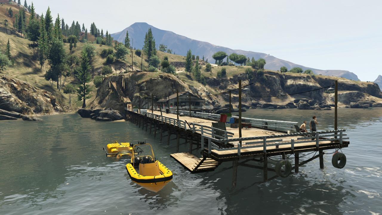 GTA 5 Property - Sonar Collections Dock.