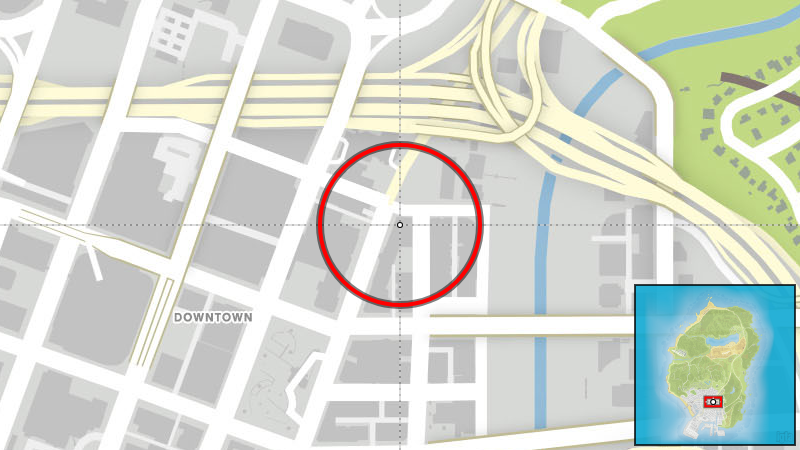 Ten Cent Theater - Map Location in GTA V