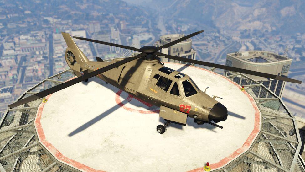 GTA 5 Best Helicopters - Akula