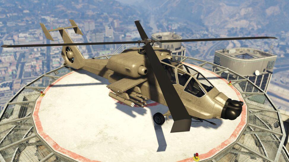 Cheat on Hunter Helicopter for GTA Vice City