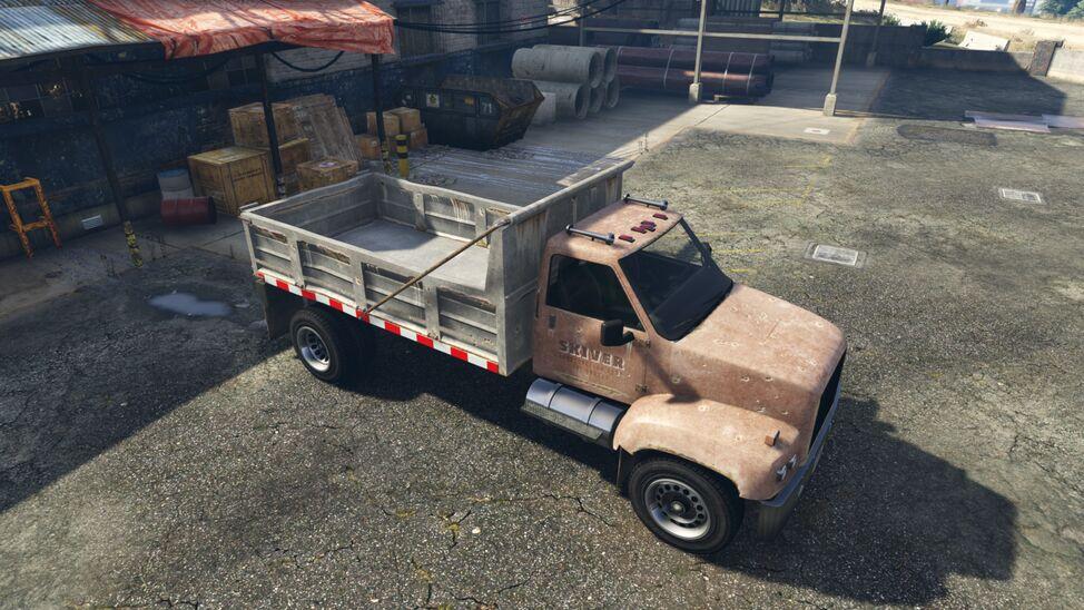 GTA 5 Best Industrial Vehicles - Tipper (4 wheels)