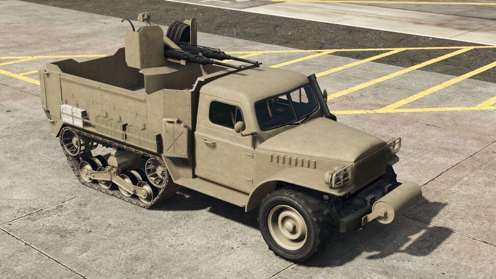 GTA 5 Best Military Vehicles - Half-track