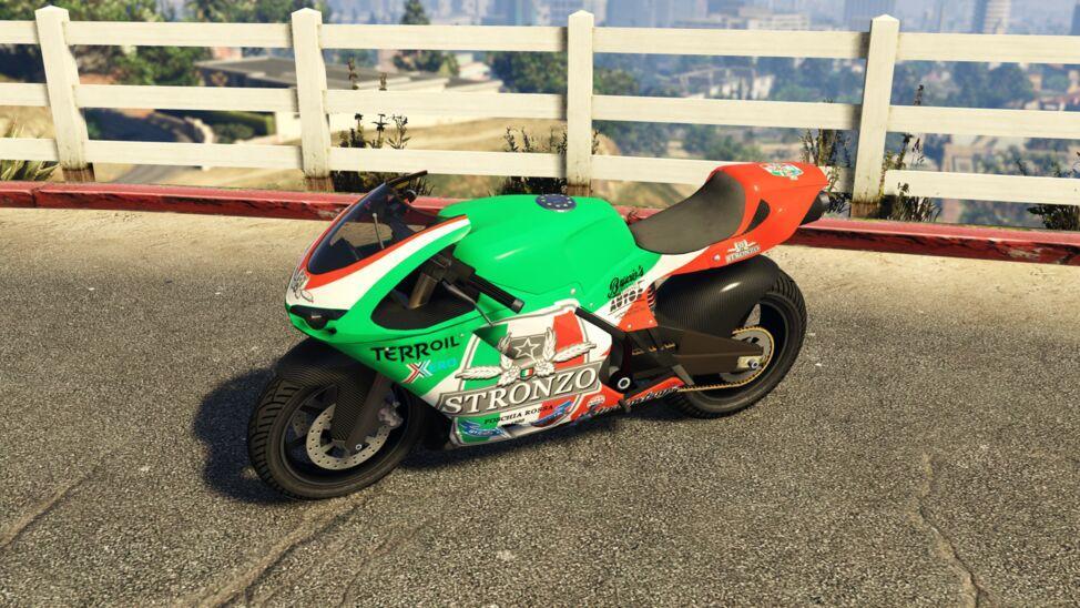 Pegassi Bati 801 GTA 5 - imagens, características e descrição de moto