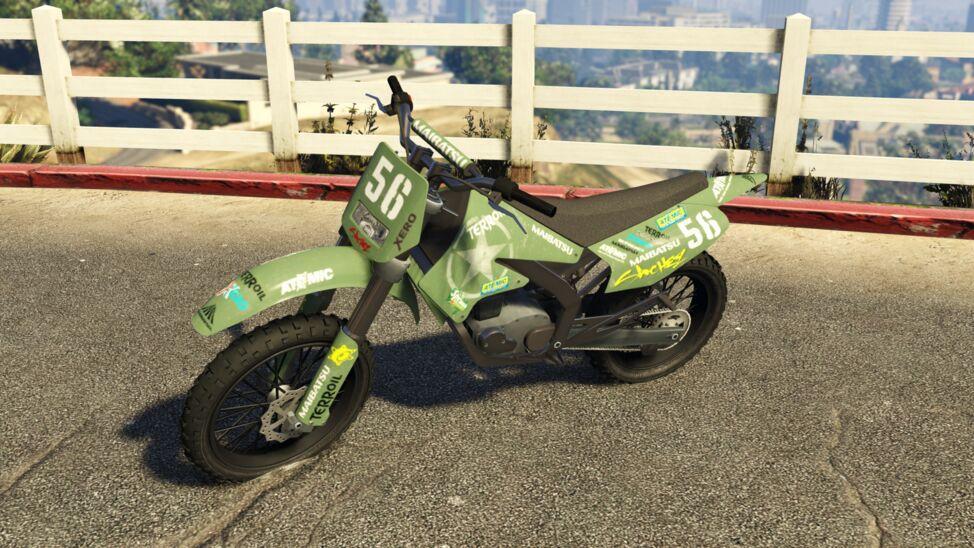 Fastest Motorcycles in GTA 5 - Sanchez (Livery)