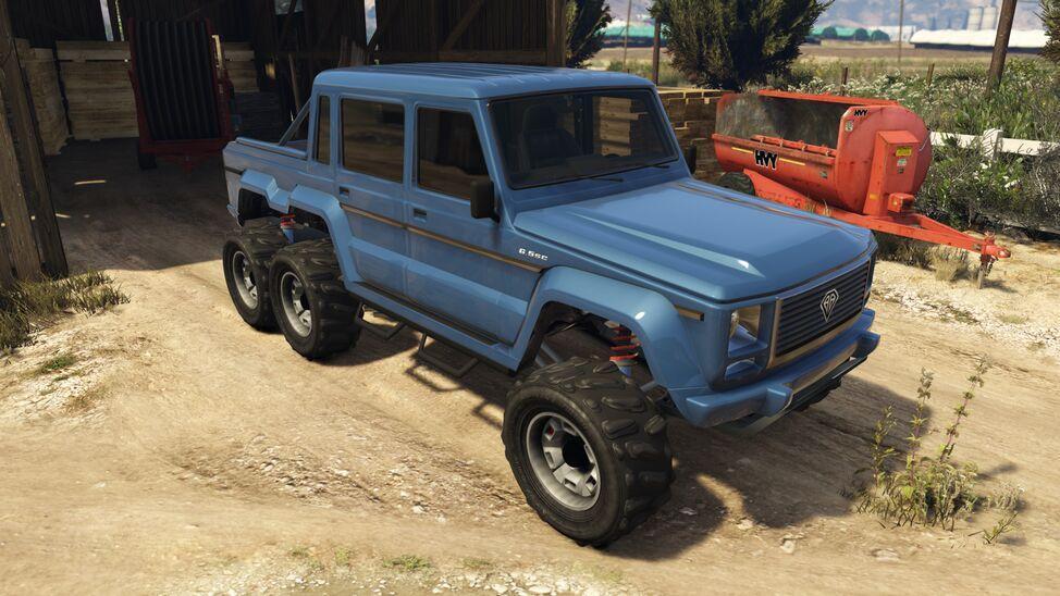 Benefactor Dubsta 6x6 | GTA 5 Online Vehicle Stats, Price, How To Get