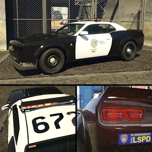 Police Gauntlet Interceptor - GTA 5 Vehicle