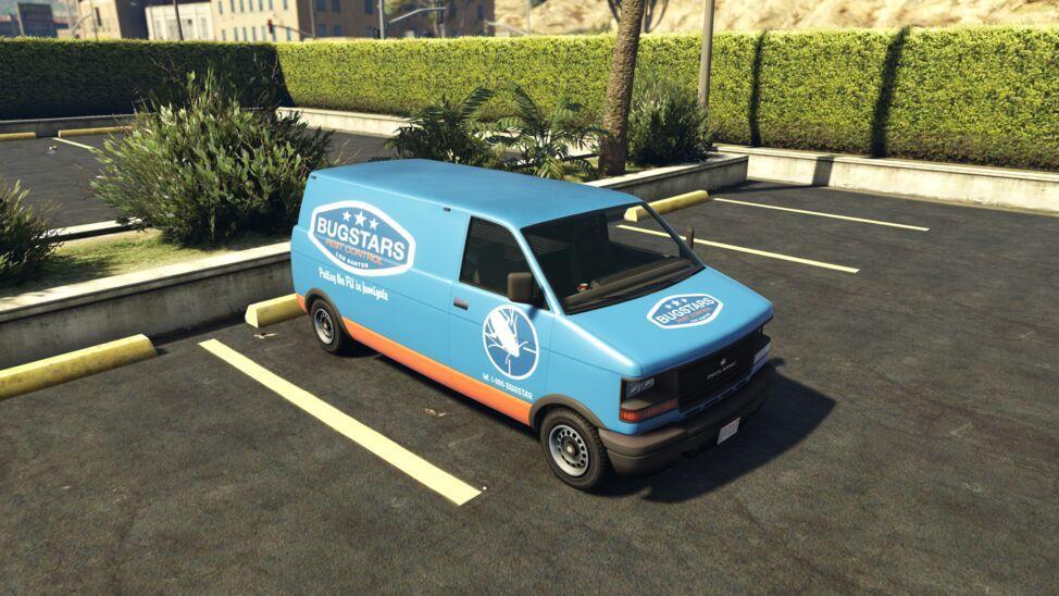 GTA 5 Best Vans Vehicles - Bugstars Burrito