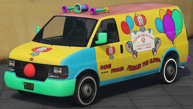Vapid Clown Van - GTA 5 Vehicle Vapid Clown Van - GTA 5 Vehicle
