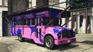 Festival Bus: Purple Swirtz