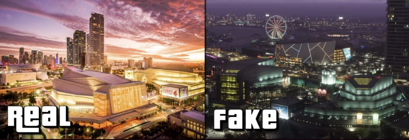 GTA 6 locations - downtown vc downtown miami