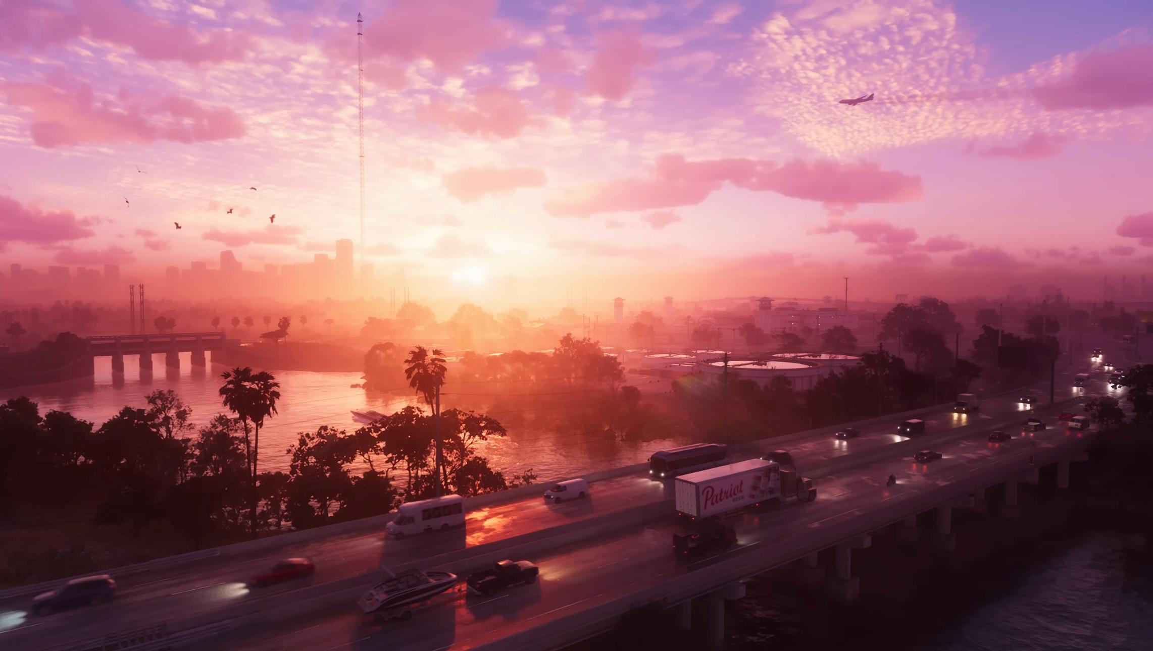 gta 6 sunset trailer