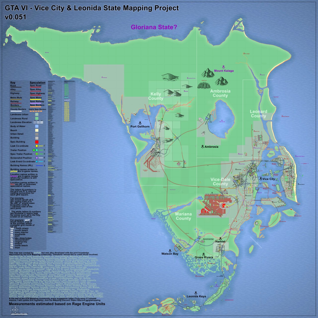 GTA 6 Map Leaked - Created by Mapping Community
