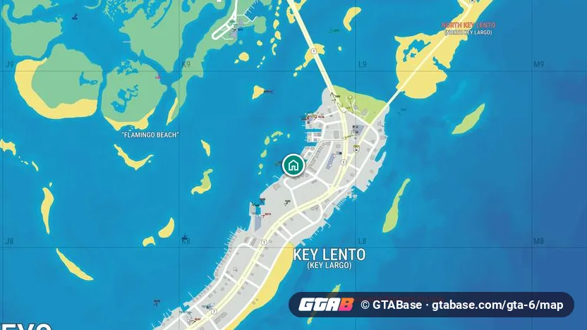 Jason's House location on the GTA 6 map