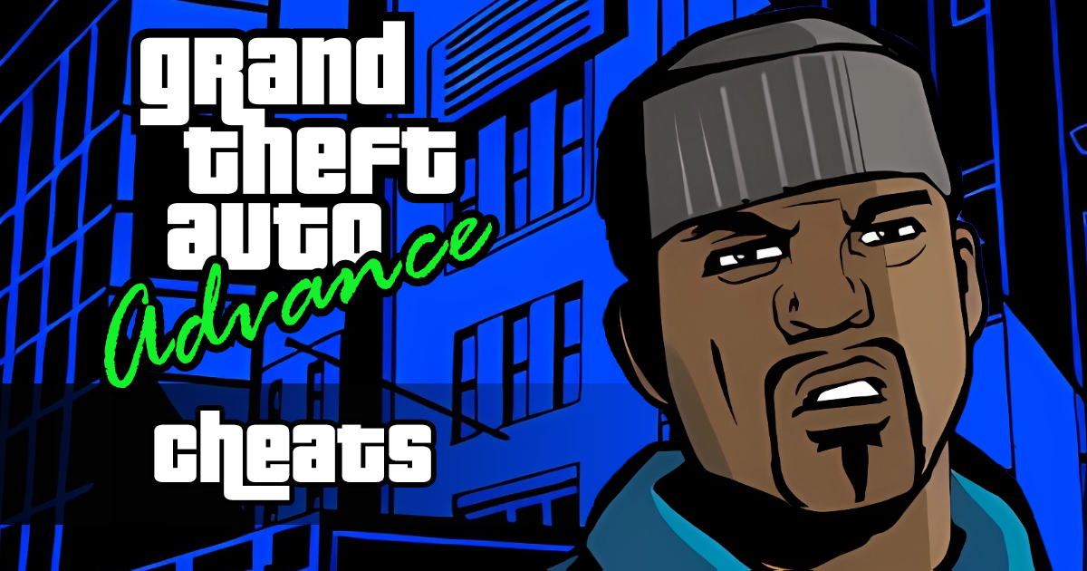 Grand Theft Auto Advance Cheats: All Cheat Codes (GBA) - Rockstar Games News & Guides Grand Theft Auto Advance Cheats: All Cheat Codes (GBA) - Rockstar Games News & Guides