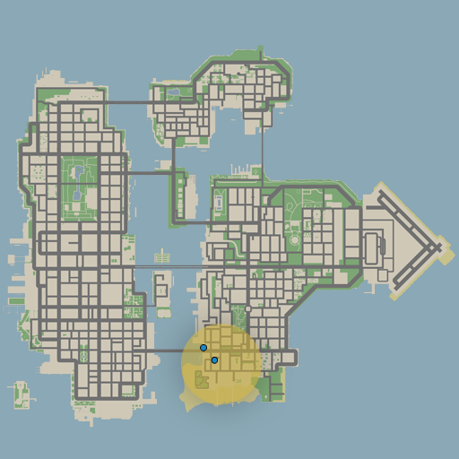 GTA: Chinatown Wars drug dealing turf of the Russian Mafia gang