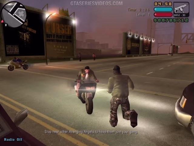 Avenging Angels GTA LCS side mission