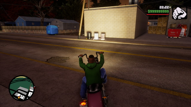 4 vice city maps in trash cans 1