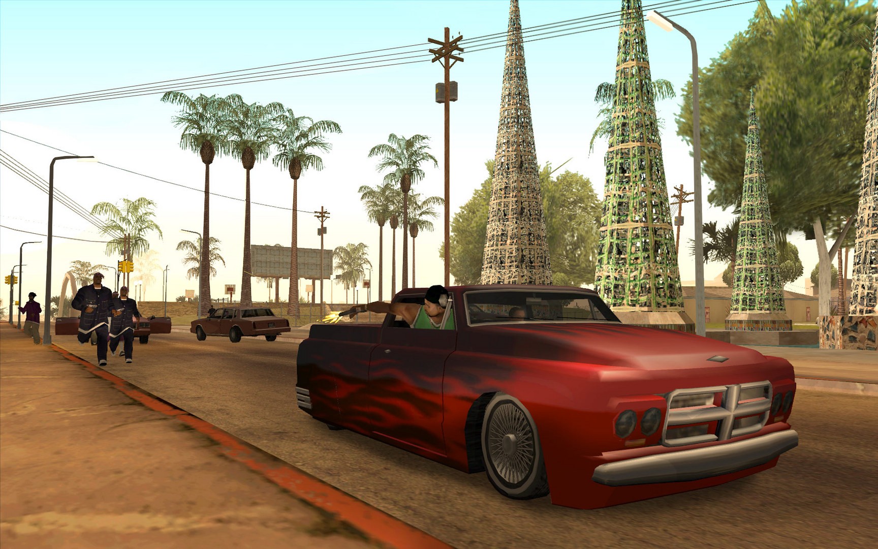 gta san andreas los santos gang war