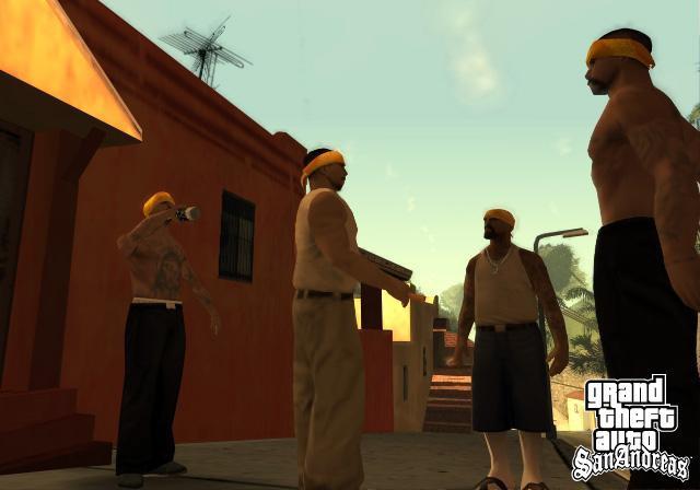 Grove Street, los Santos Vagos, Grove Street Families, ballas