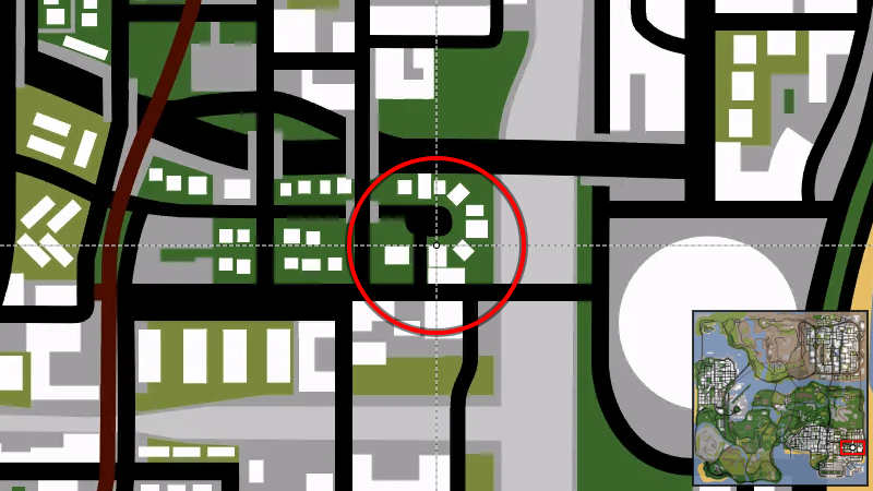 Johnson House - Map Location in GTA San Andreas