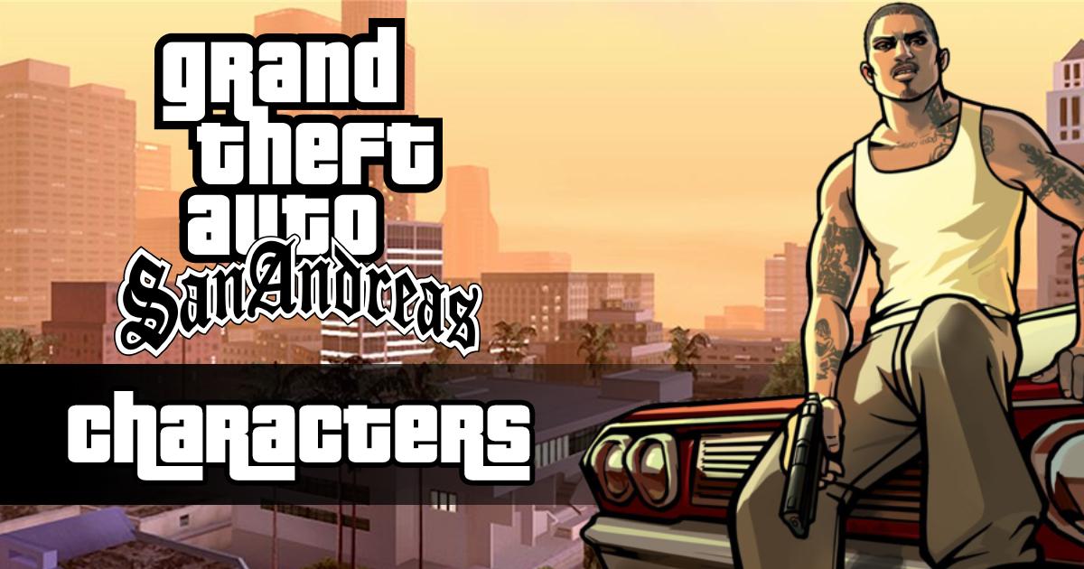 gta san andreas cast gta san andreas cast