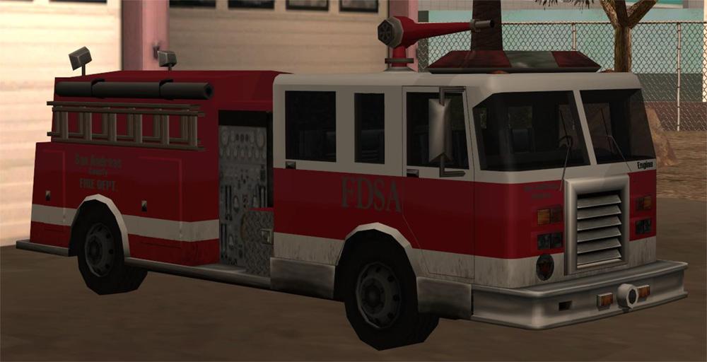 Fire Truck - GTA San Andreas Vehicle