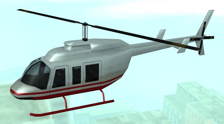 how to get a police helicopter in GTA San Andreas 