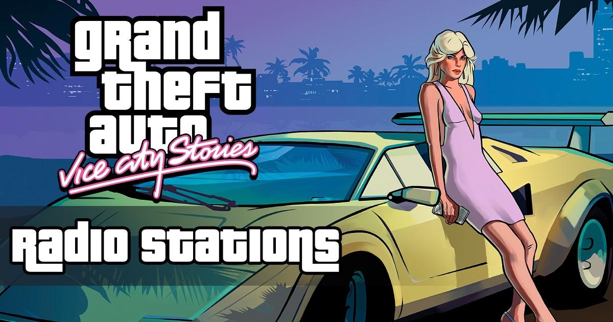 Multipack of GTA: Vice City Radio Stations 