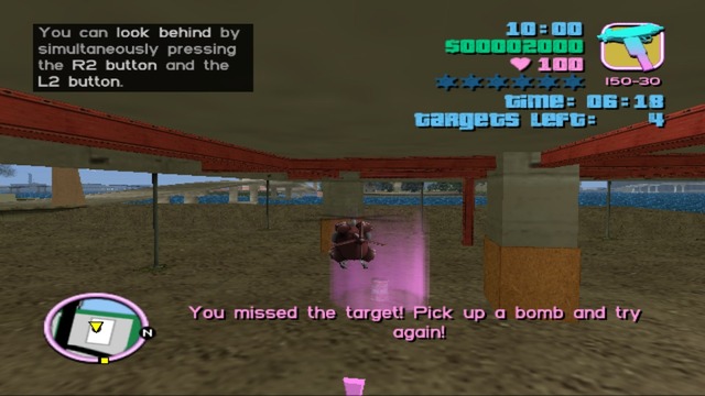 demolition man target missed
