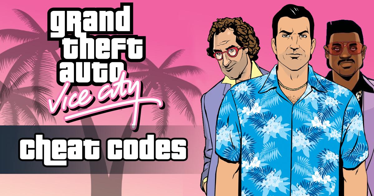 kolf Aanhoudend dauw GTA Vice City Cheats for PS5, PS4, PS3 & PS2 (Definitive Edition Cheat  Codes)