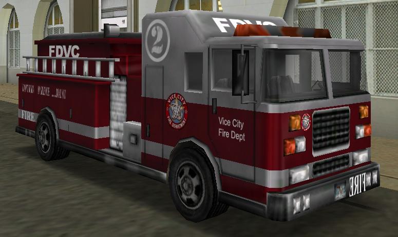Fire Truck - GTA Vice City Vehicle