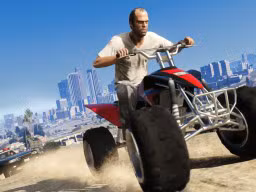 GTA5 051 Trevor Blazer Police