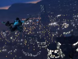 GTA5 055 Parachuting FreeFalling
