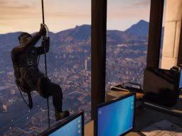 GTA5 060 Rappelling ThreesCompany
